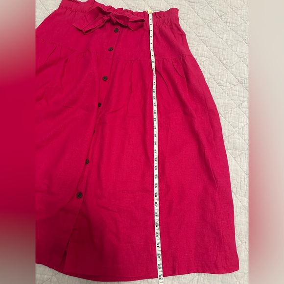 Universal Thread Vibrant Pink A-Line Skirt - Picture 8 of 8